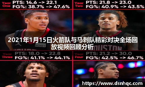 2021年1月15日火箭队与马刺队精彩对决全场回放视频回顾分析